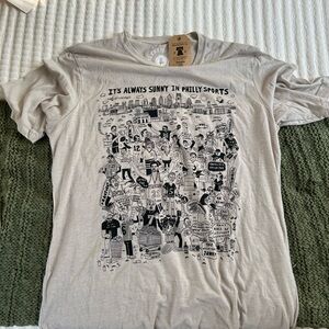 Philadelphia sports tee shirt news with tags